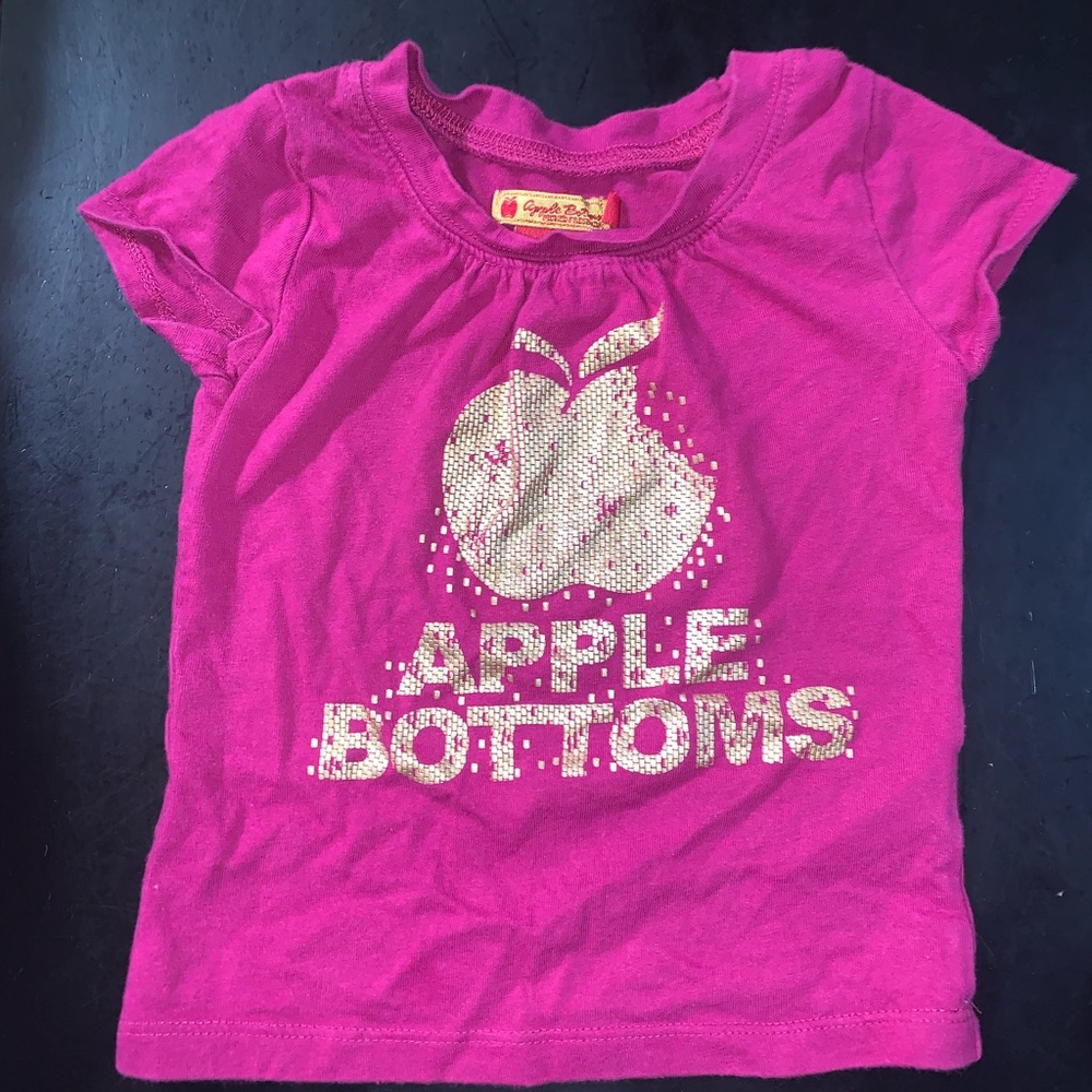 Apple Bottoms Magenta Cotton Tee